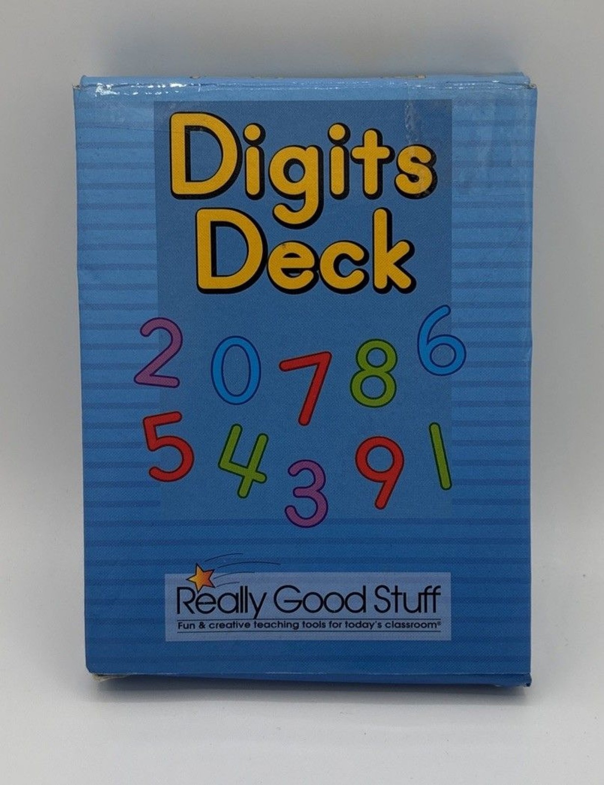 Digits Deck By Really Good Stuff. Teaching Tools For The Classroom. 40 Cards