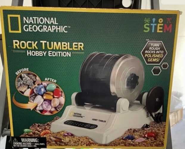 Used National Geographic Rock Tumbler Hobby Edition STEM Homeschool. Collectors