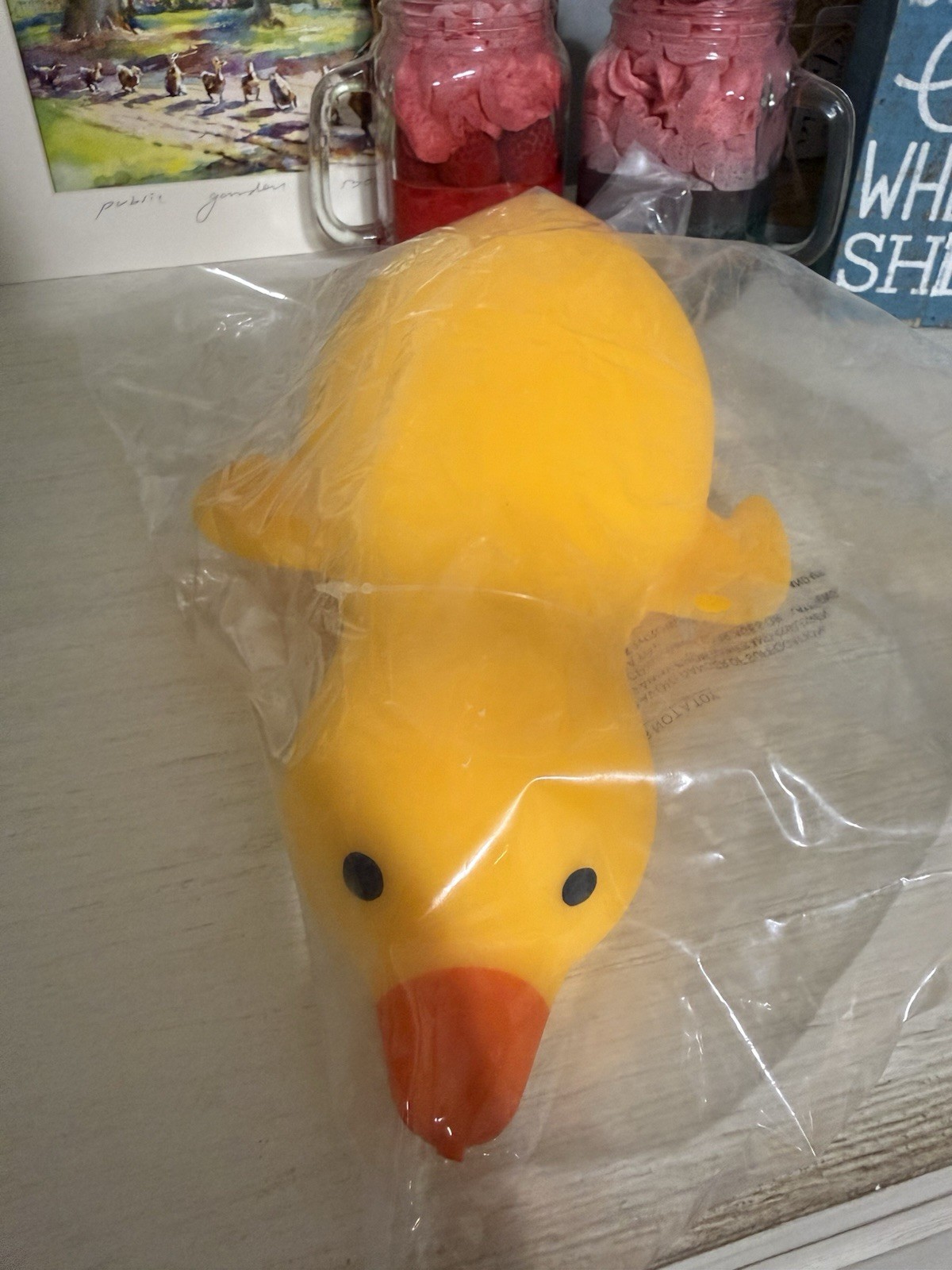 New Tiktok Viral Jumbo 11″ Squishy Squish Duck Squeeze Laffy Quacks JA-RU