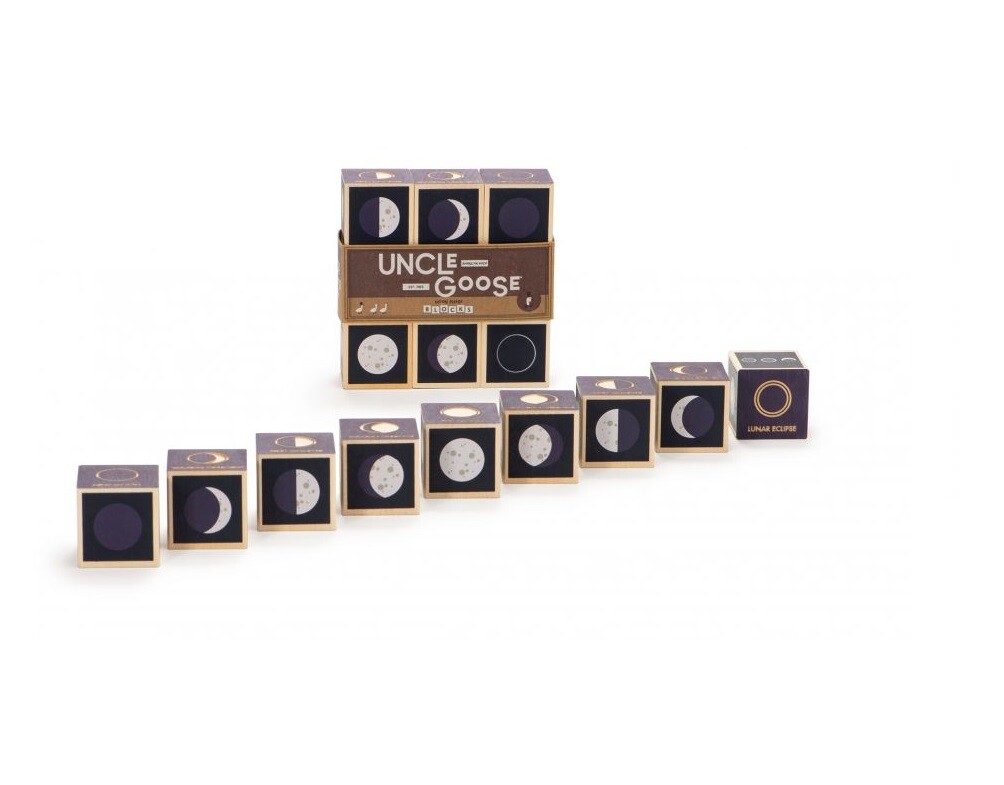 Uncle Goose Moon Phase Blocks – Made in America