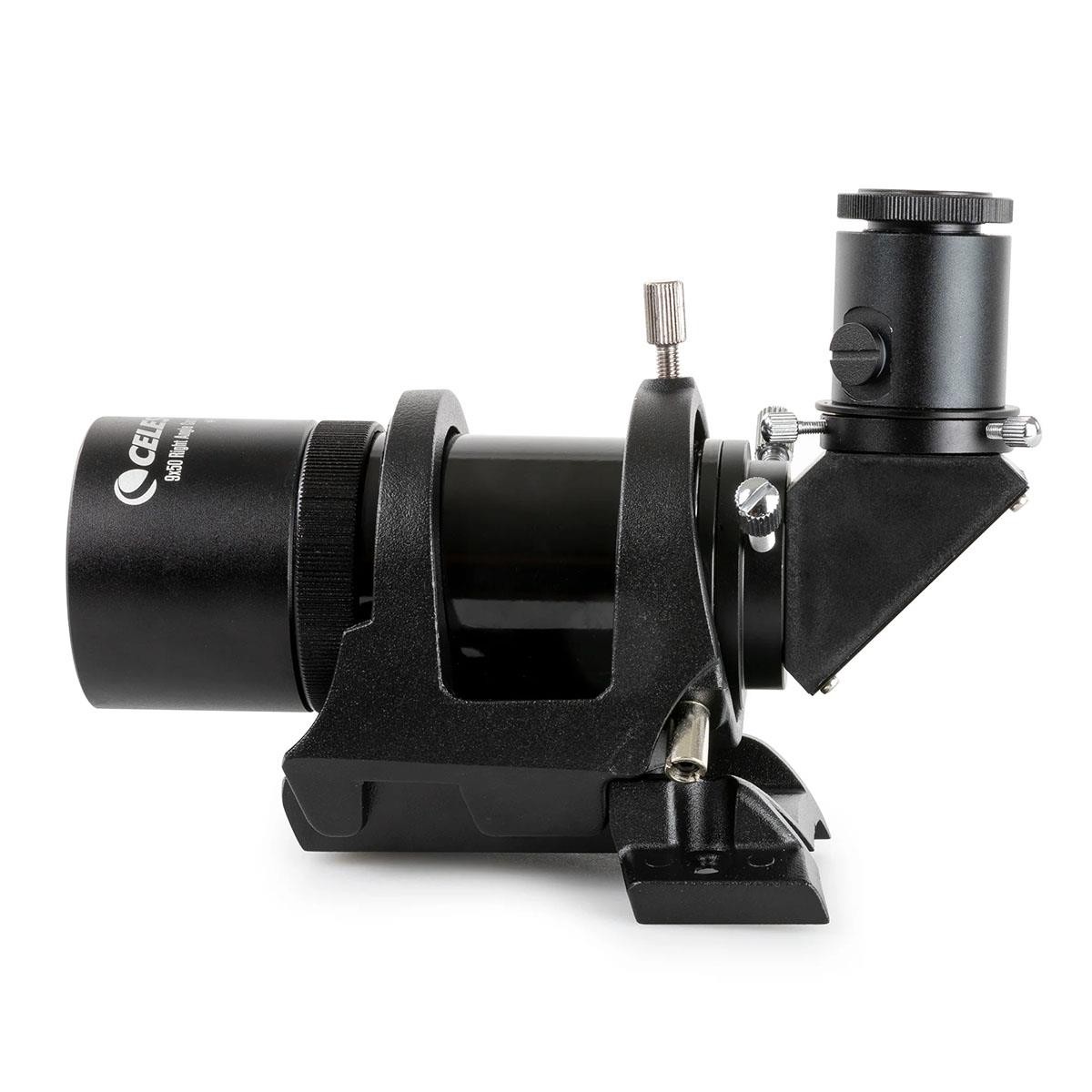 Celestron 9×50 Right Angle Correct Image Non-Illuminated Finderscope, Black