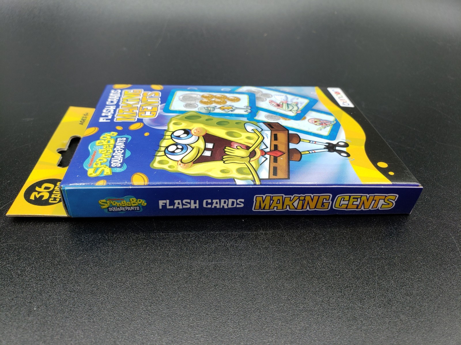 2025 Nickelodeon SpongeBob SquarePants “Making💰Cents🤑” 36 Learning Cards NIB