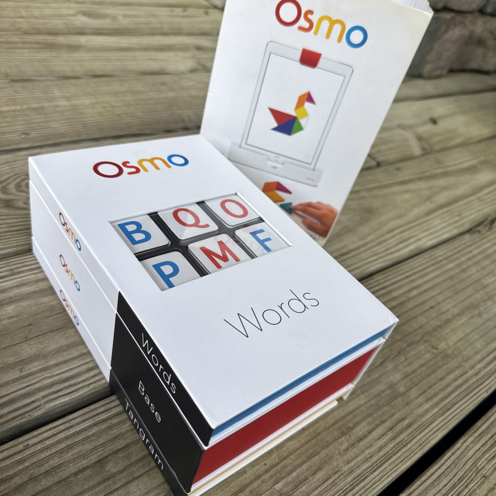 Osmo Genius Starter Kit For iPad Words And Tangram Learning Games