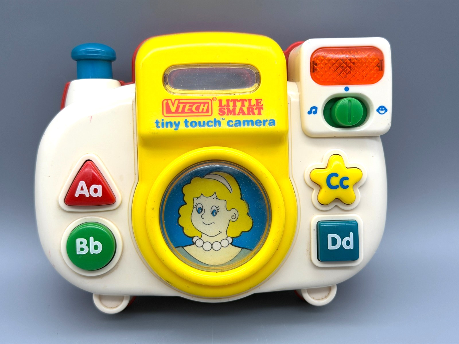 Vintage Vtech 1990’s Little Smart Tiny Touch Camera Sounds & Lights – Works