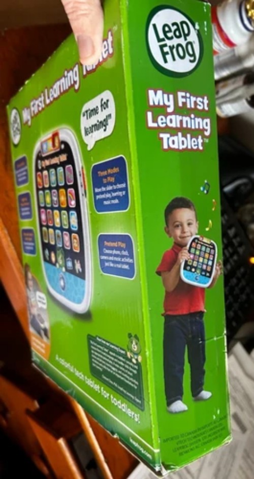 Leap Frog My First Learning Tablet Scout Ages 12M + Numbers Play Music Light Up