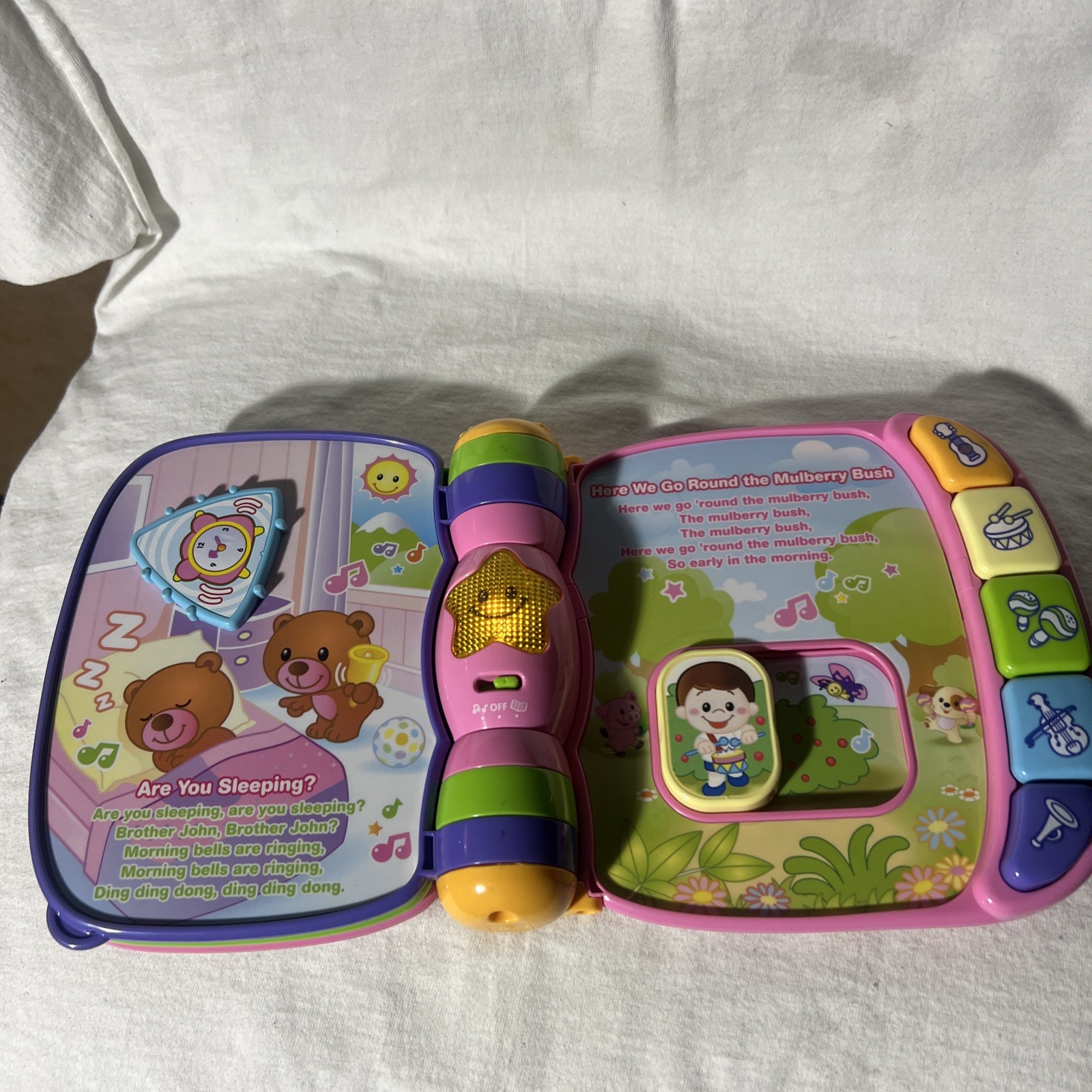 VTech Musical Rhymes Interactive Book Educational Toys For 6 month to 3 years