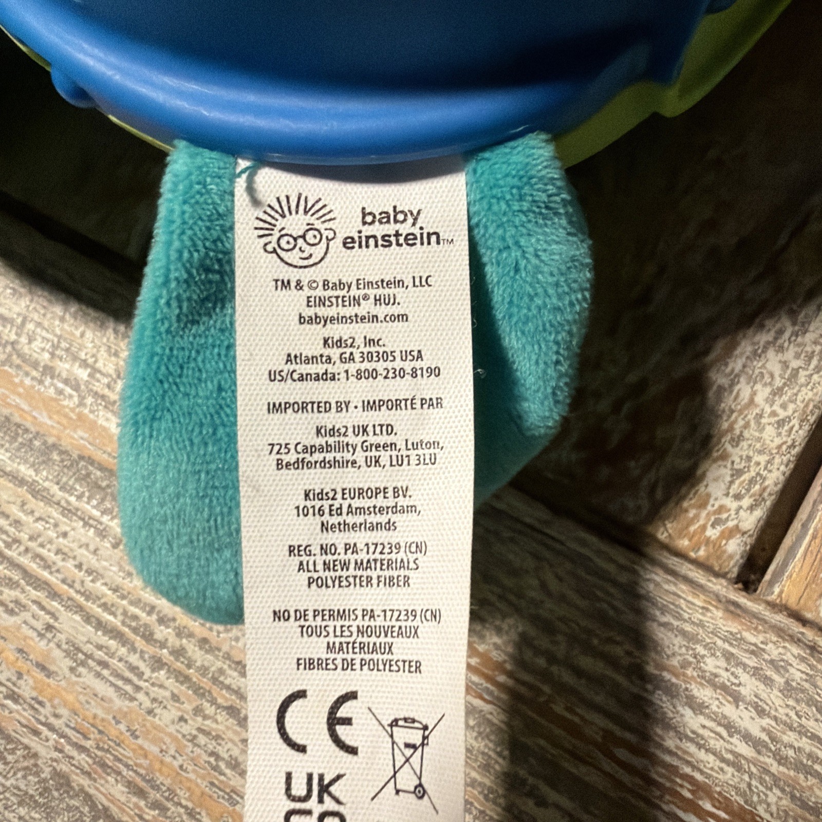 Baby TOYS Einstein Ocean Explorers Neptune Cuddly Composer Musical Discovery