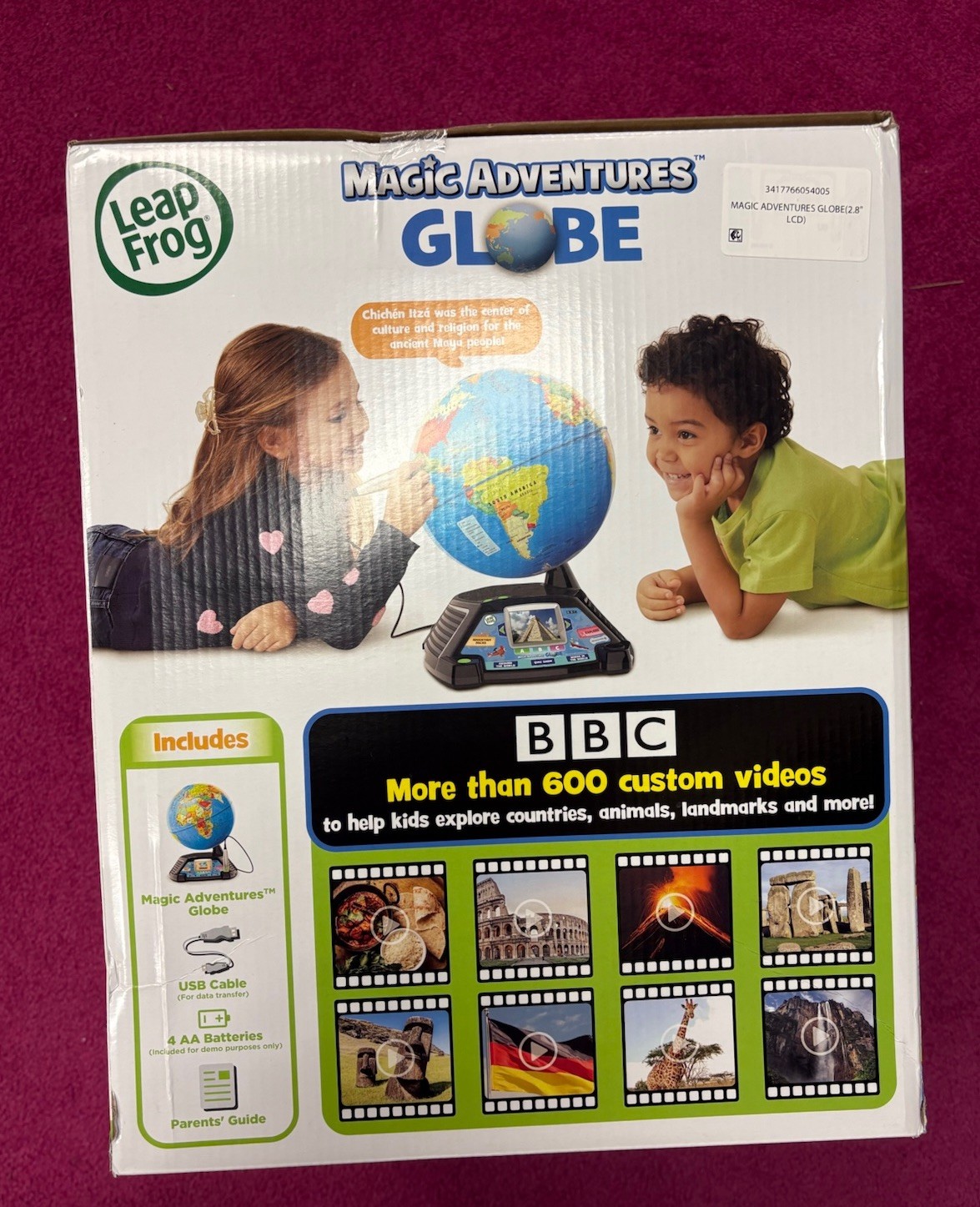 LeapFrog Magic Adventures Globe Interactive Learning System with Stylus