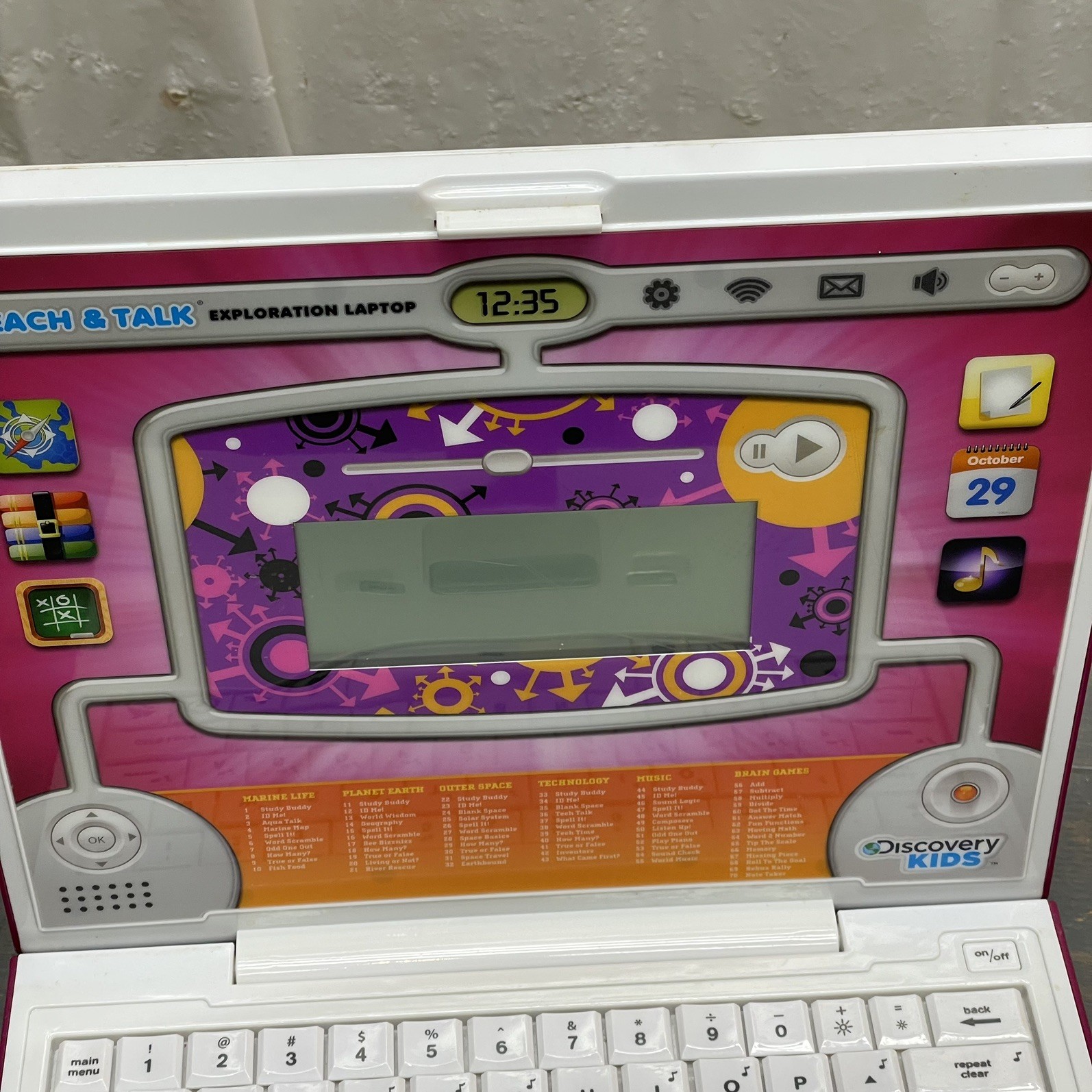 Educational Laptop/Mouse Discovery Kids Teach & Talk Exploration Learning Toy