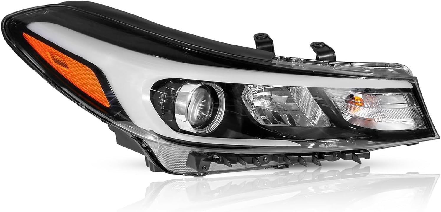 TODO Headlights Assembly Compatible with 2017 2018 Kia Forte & Forte 5 with Bulb
