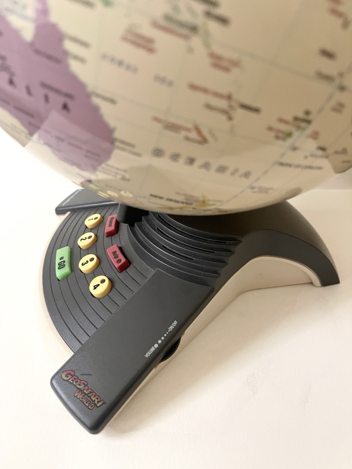 Geo Safari World Interactive Electronic Explorer Toy Geography Learning Toy