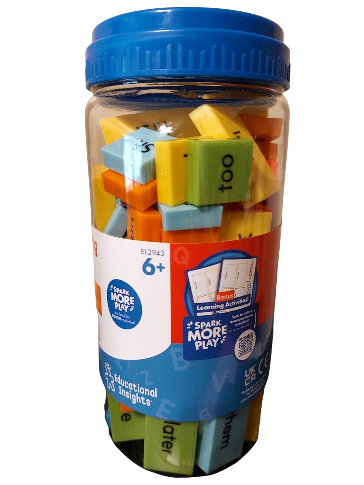 Educational Insights Sentence Building Dominoes 228 Words/Punctuations & More