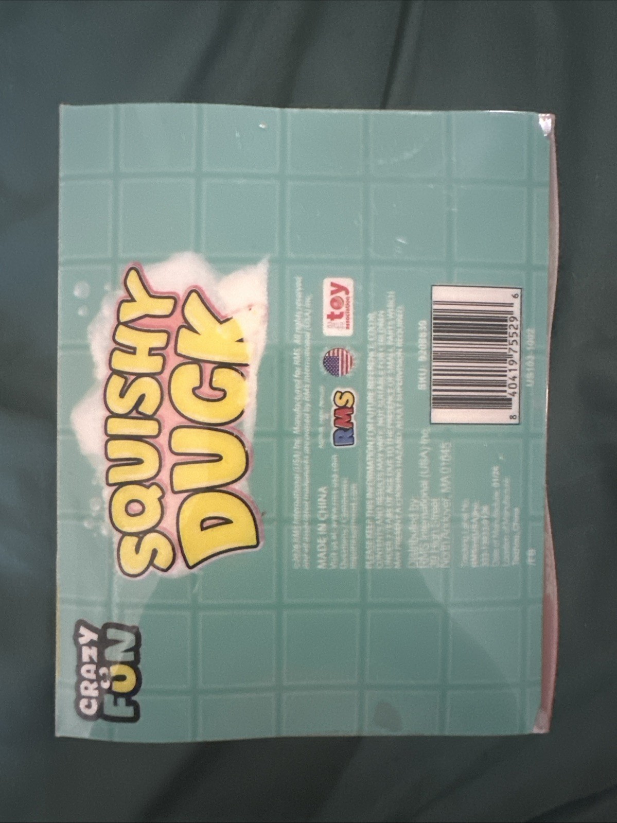 RMS Crazy Fun Squishy Duck Yellow Stretchy Squishy Toy 🔥Like Needoh