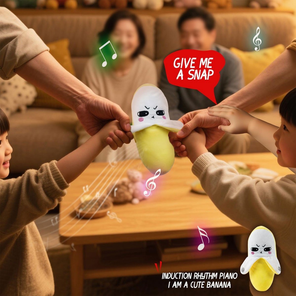 Interactive Music Plush Toy – Fun & Playful Sound-Activated Toys US