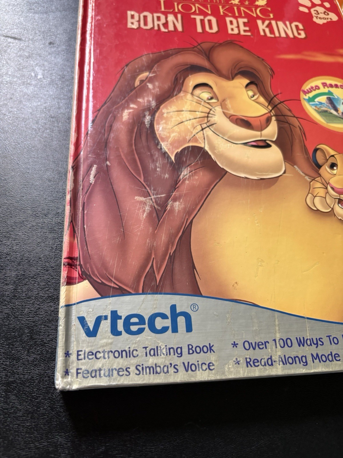 Vintage VTech Disney The Lion King Born to Be King Electronic Talking Book Works