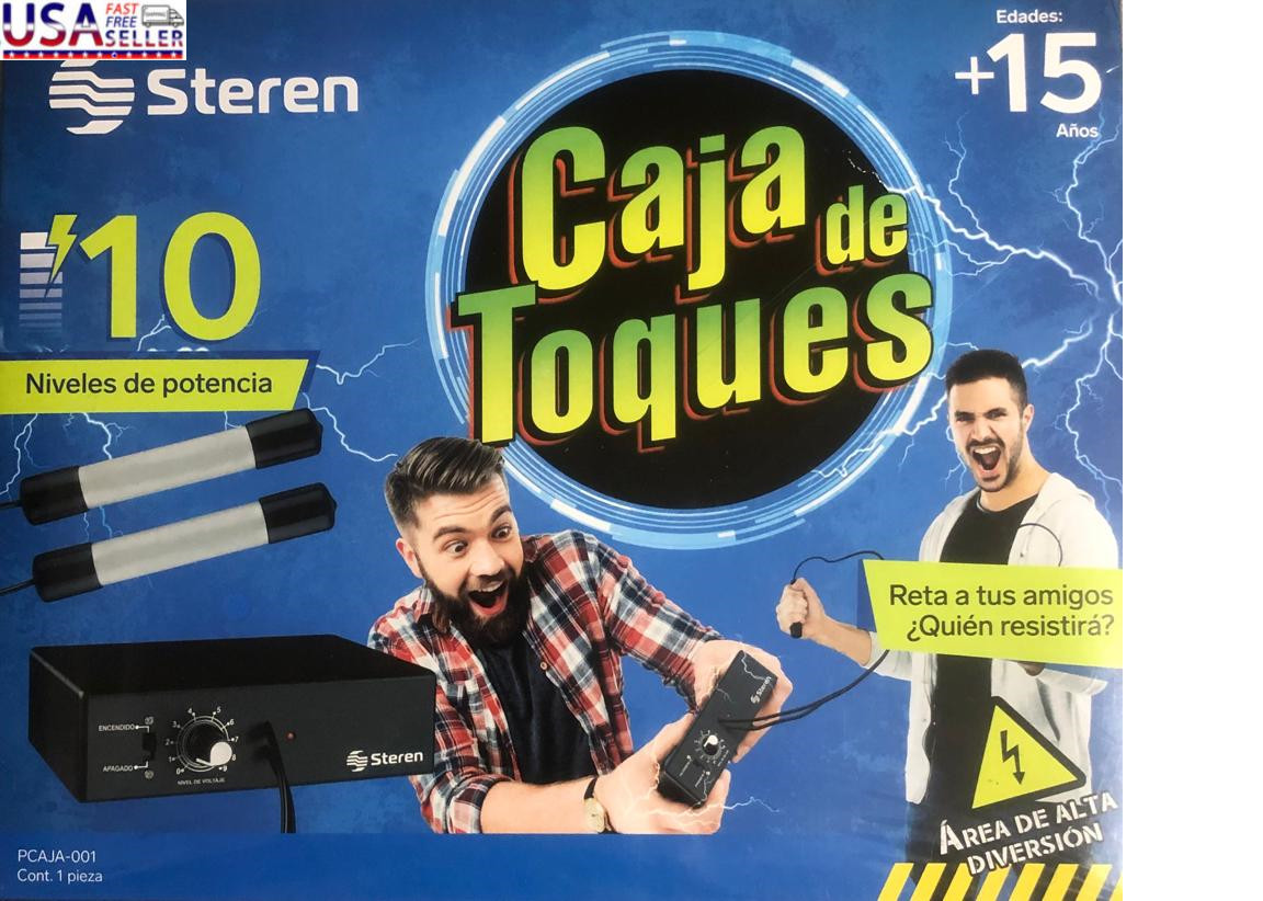 NEW BOX Steren Mexican Electric Shock Machine Box Caja Toques Fast Delivery USA