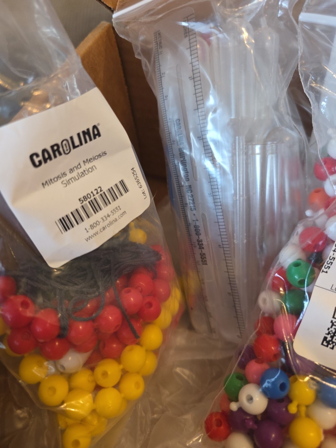Carolina Principles of Biology Equipment Set Chemistry Safety Set Incomplete