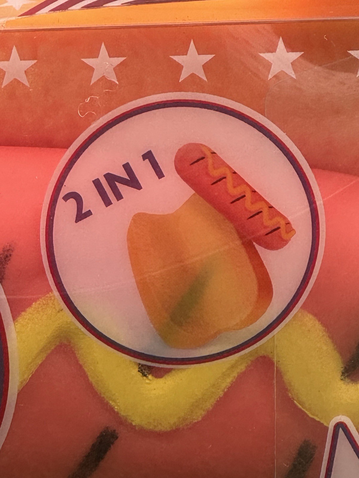 Toymendous Sunny Days Squish Hot Dog 2 IN 1 Hotdog & Bun- New In Box