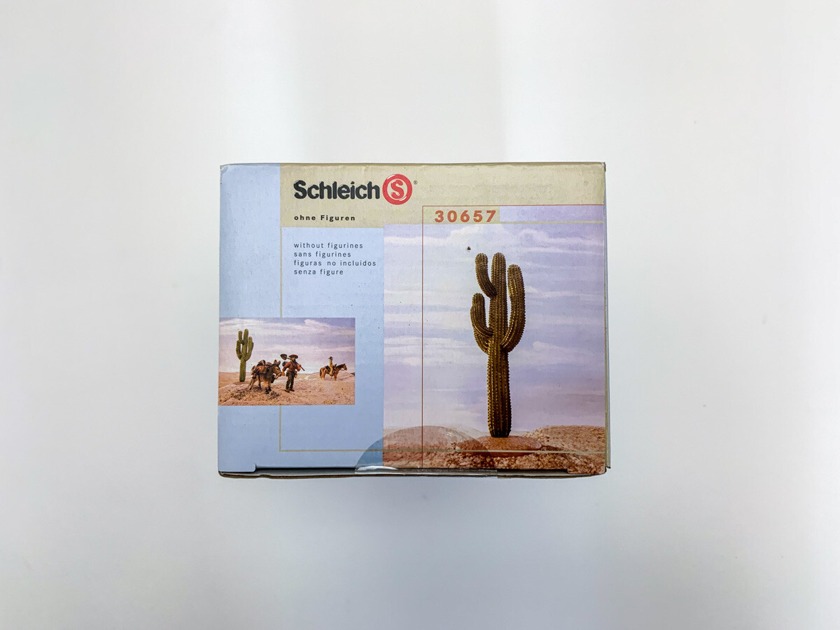Schleich 30657 Cactus Wild West Modeling Landscape Desert New Sealed NIB