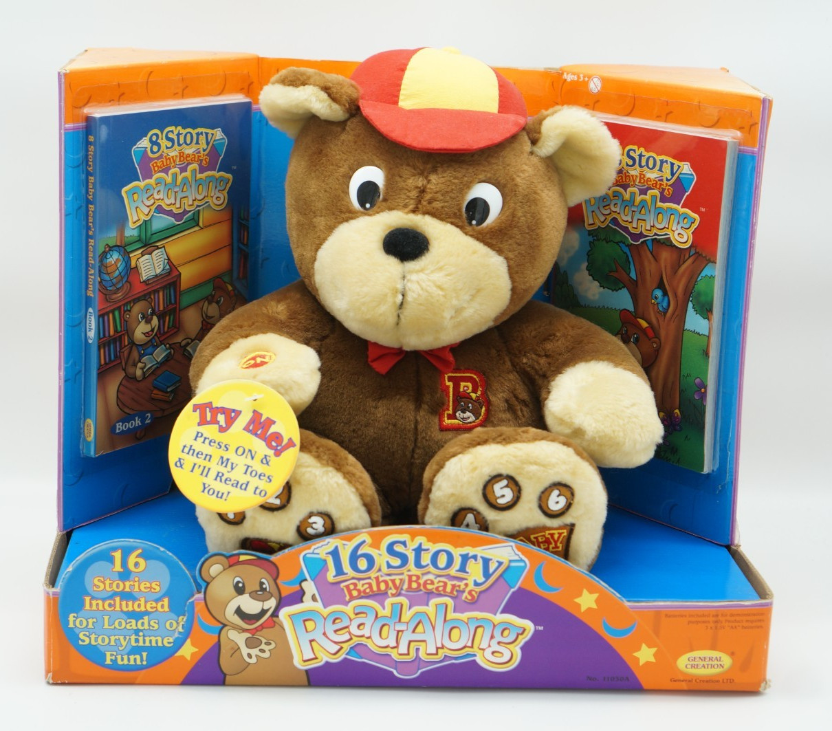 Baby Bear’s 16 Story Read-Along 2001 Brand New In Box Rare Vintage