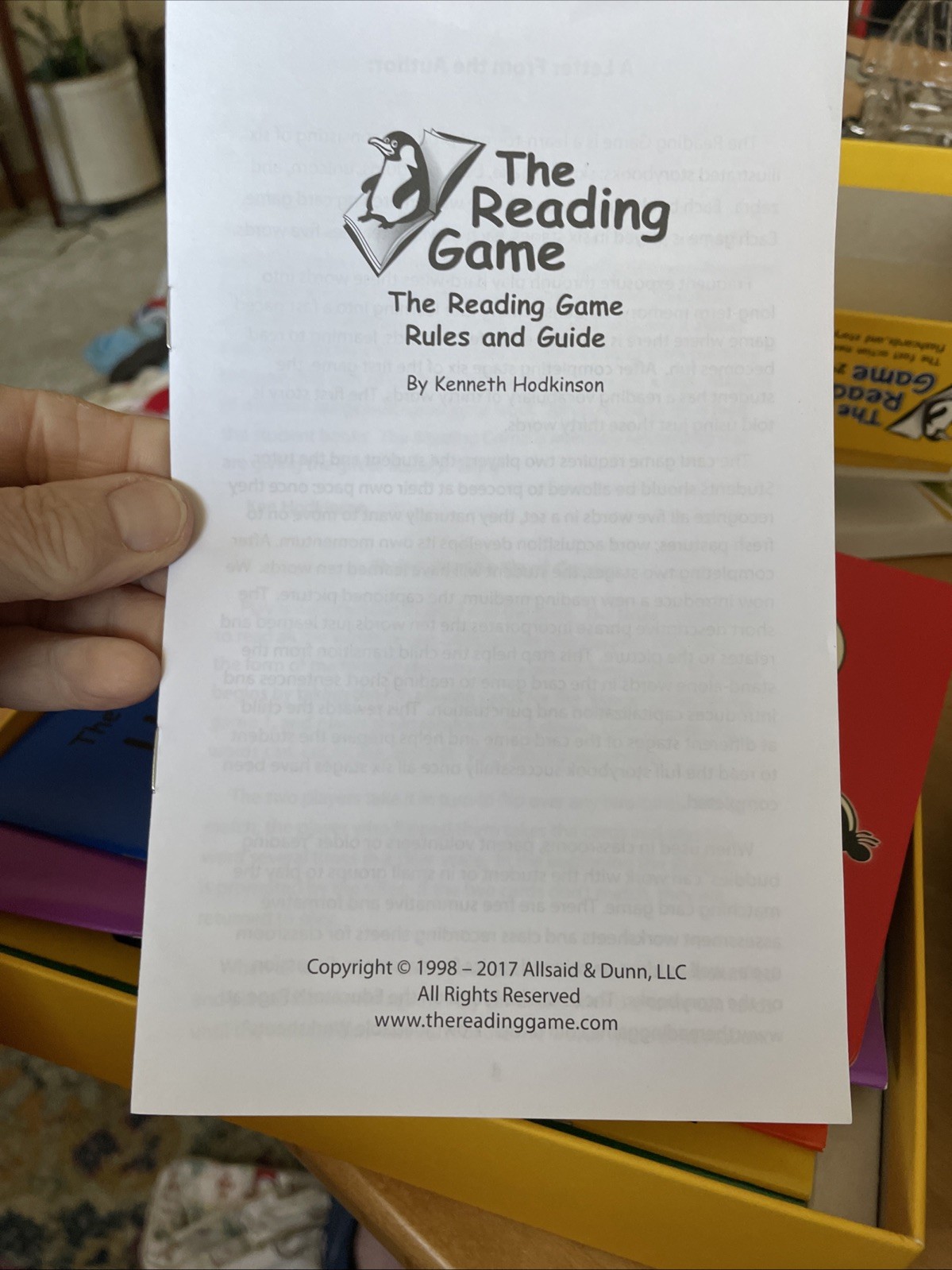 The Reading Game From Worldly Wise Author Homeschool Education Learn To Read