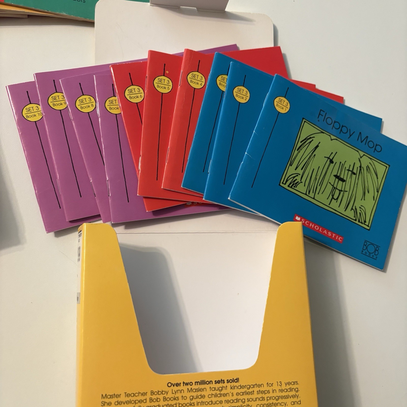 Scholastic Bob Books Four Sets Reading & Writing Preschool Kindergarten Ages 4-7