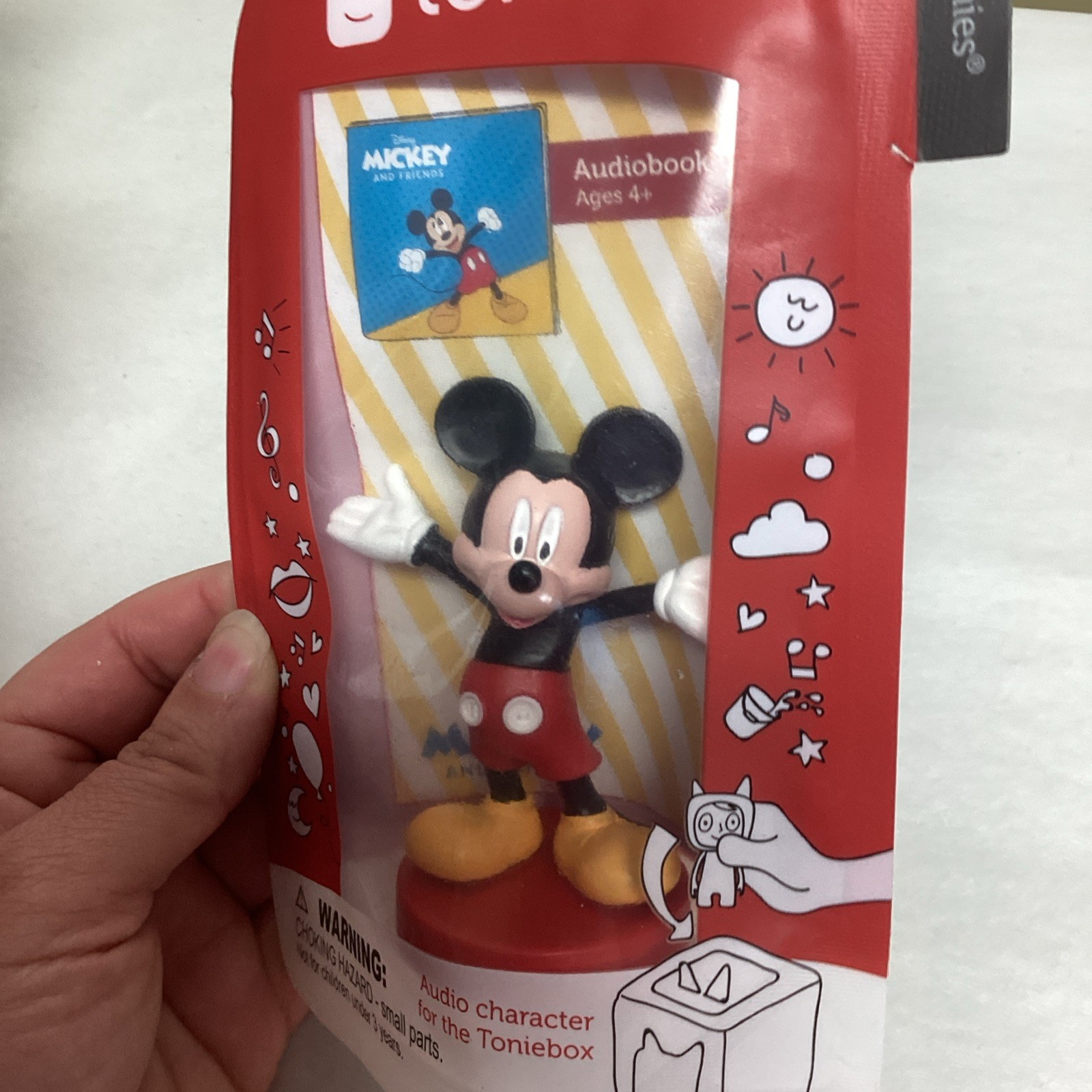 Tonies Disney Friends Mickey Mouse Figurine Audio Character for the Toniebox