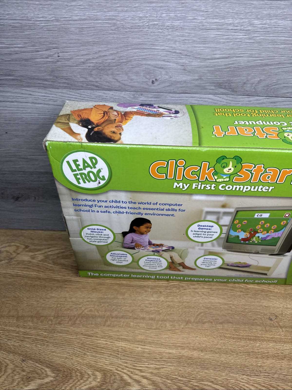 LeapFrog Clickstart My First Computer Wireless Keyboard New Sealed
