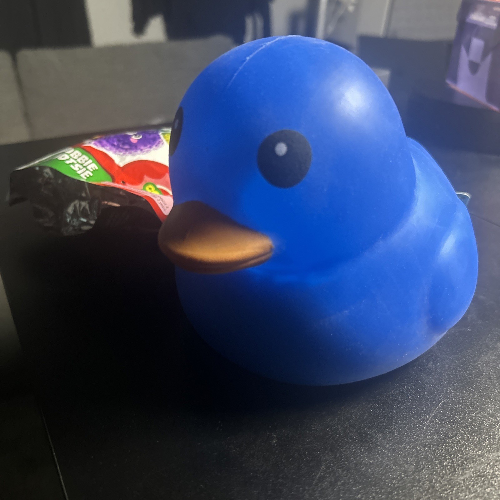 JUMBO Squeezy Tie Dye Duck Multi-Color VIRAL Squishy Toy & Frootsie