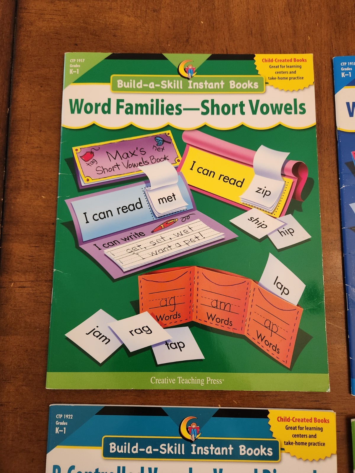 Vowels Sight Words Build A Skill Instant Books Lot Creative Teaching Press K-1
