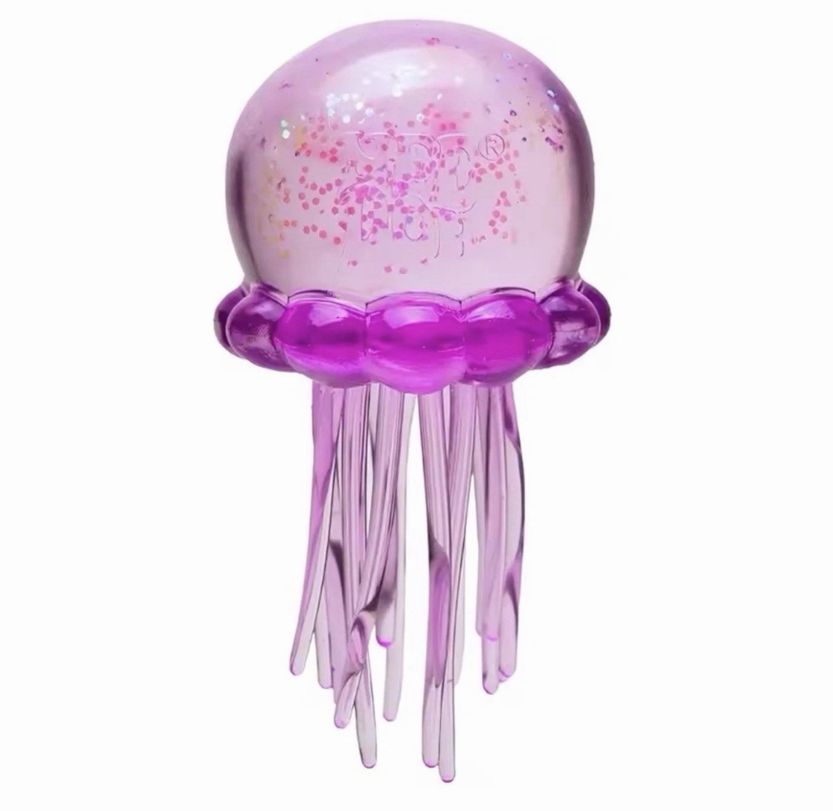 Purple Jellyfish Jelly Squish Stress Toy Fidget Squeeze Super Squish