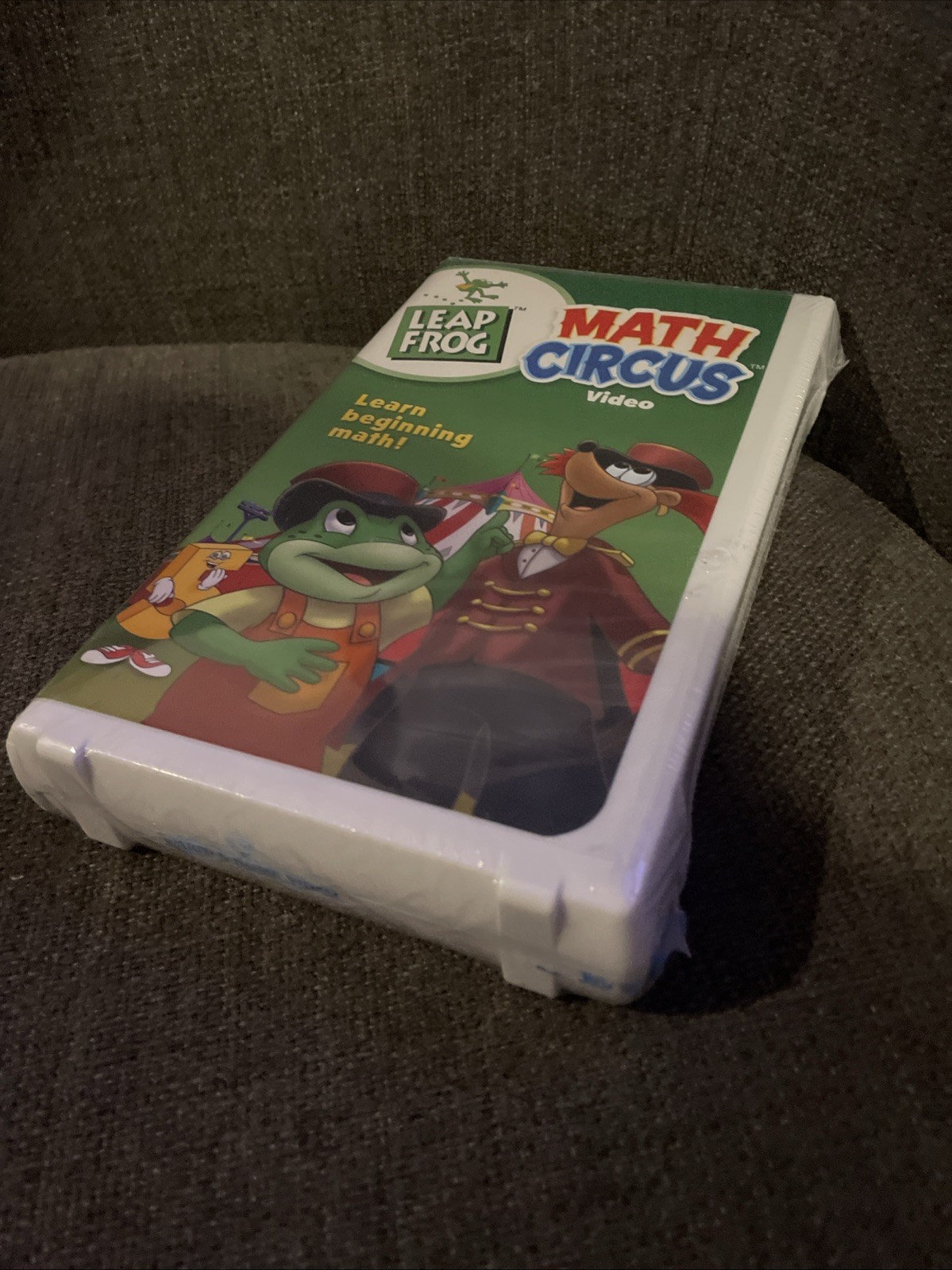 Leap Frog Math Circus VHS, New Sealed