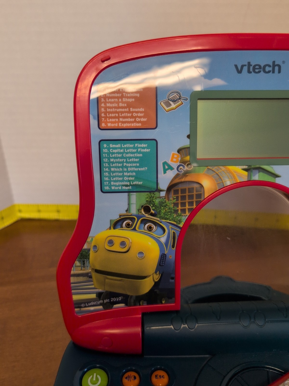 2010 Vtech Chuggington Traintastic Laptop Tested Works