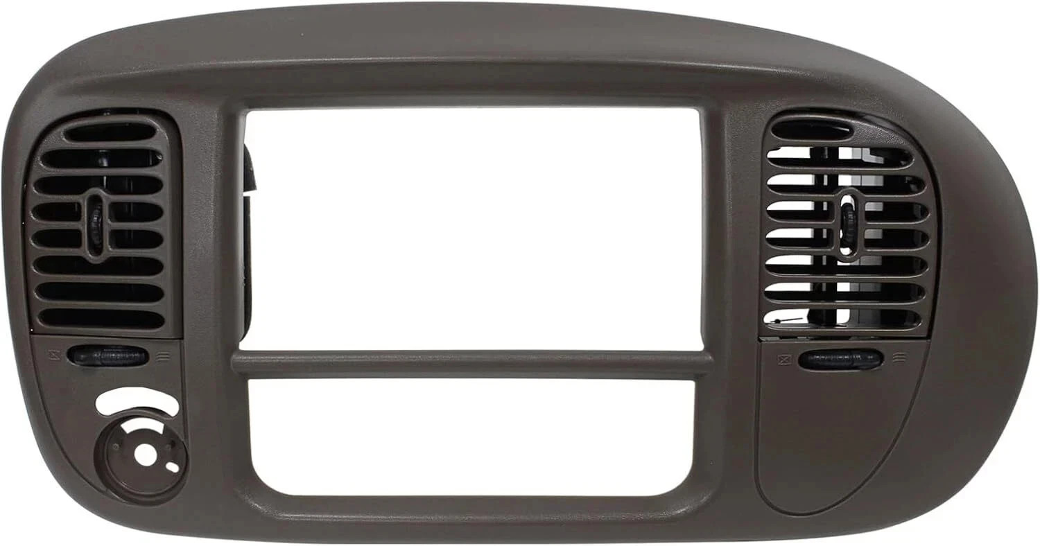 Brown Dash Radio Panel Bezel for Ford F-150 Expedition 1997-2003 w/Air