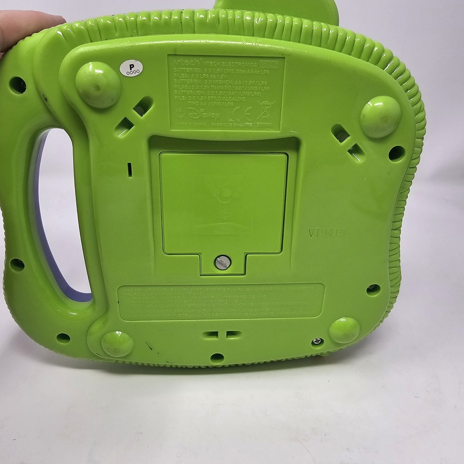 VTech Disney Winnie the Pooh Teach ’n Lights Phone Learning Toy Works! 2004 VTG