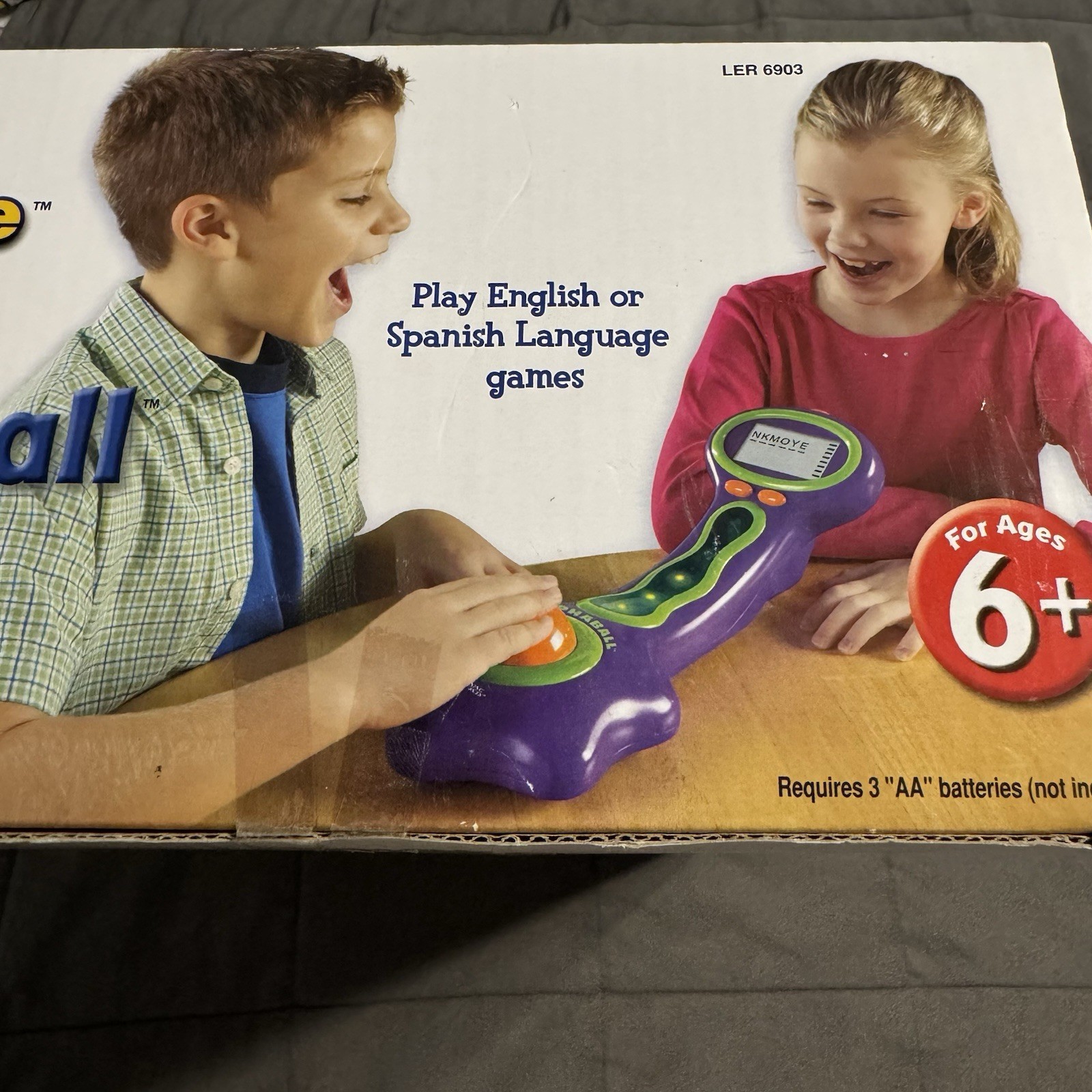 Learning Resources Alphaball Electronic Word Game NIB Ages 6+ English Spanish