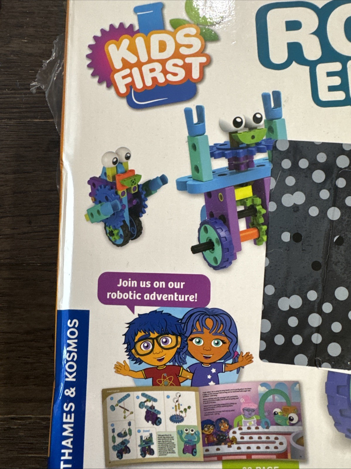 Thames & Kosmos Kids First Robot Engineer STEM Experiment Kit With Storybook NEW