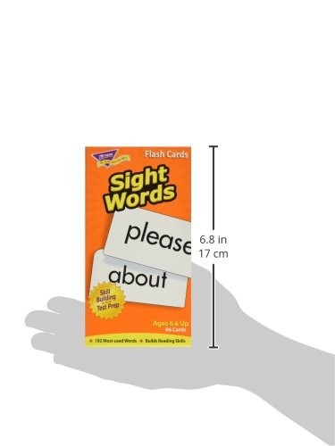 , INC. Sight Words Skill Drill Flash Cards, 3 x 6 in T53003