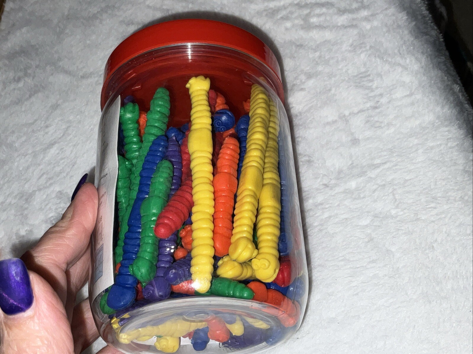 Learning Resources Measuring Worms 72 Pieces, Ages 3+ Toddler Learning Brand New