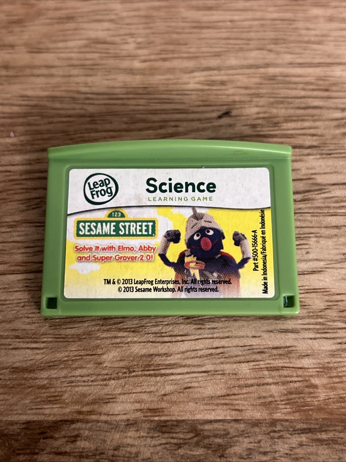 Leap Frog Sesame Street Science Learning 2013 Game Cartridge ￼