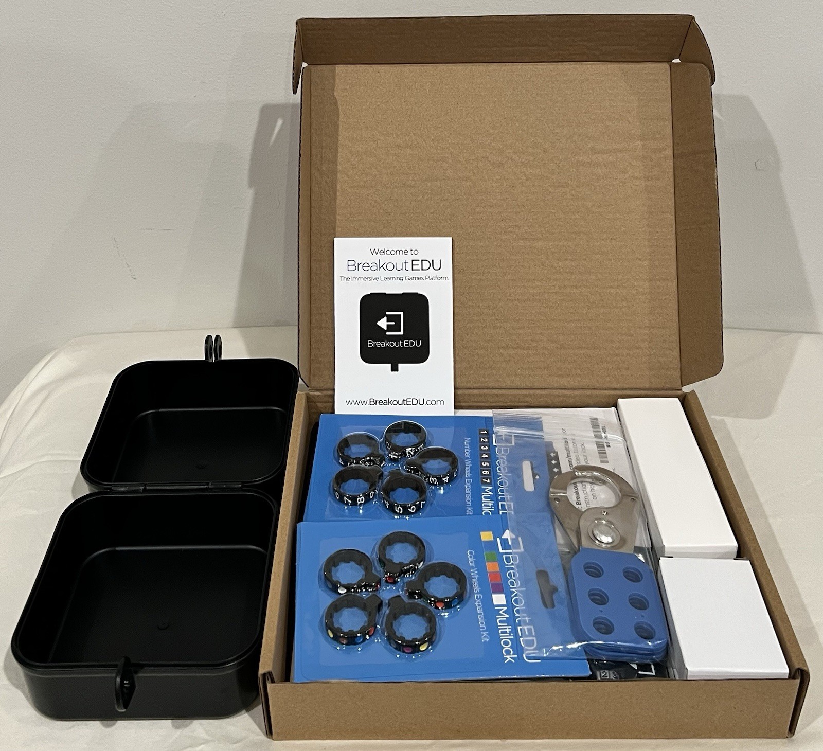 Breakout EDU Kit (K-12, All Subjects) Game-Based Learning Platform New