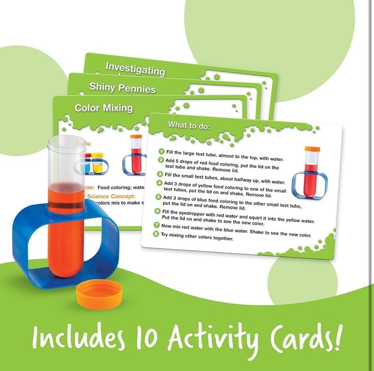 Learning Resources Primary Science Lab Activity Set Preschool STEM Chemistry NEW