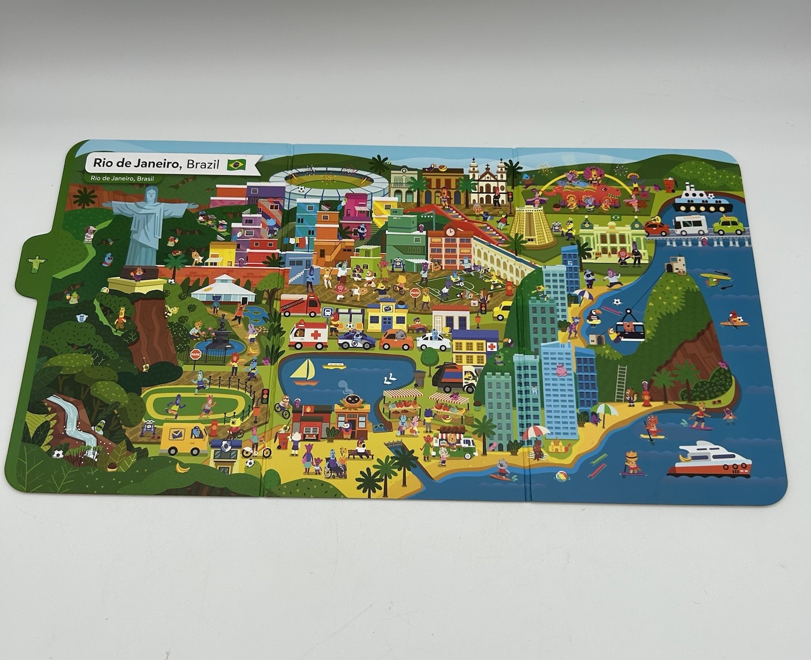 Osmo DETECTIVE AGENCY Mystery Game – 4 Folding Map Parts Only, Parts Only