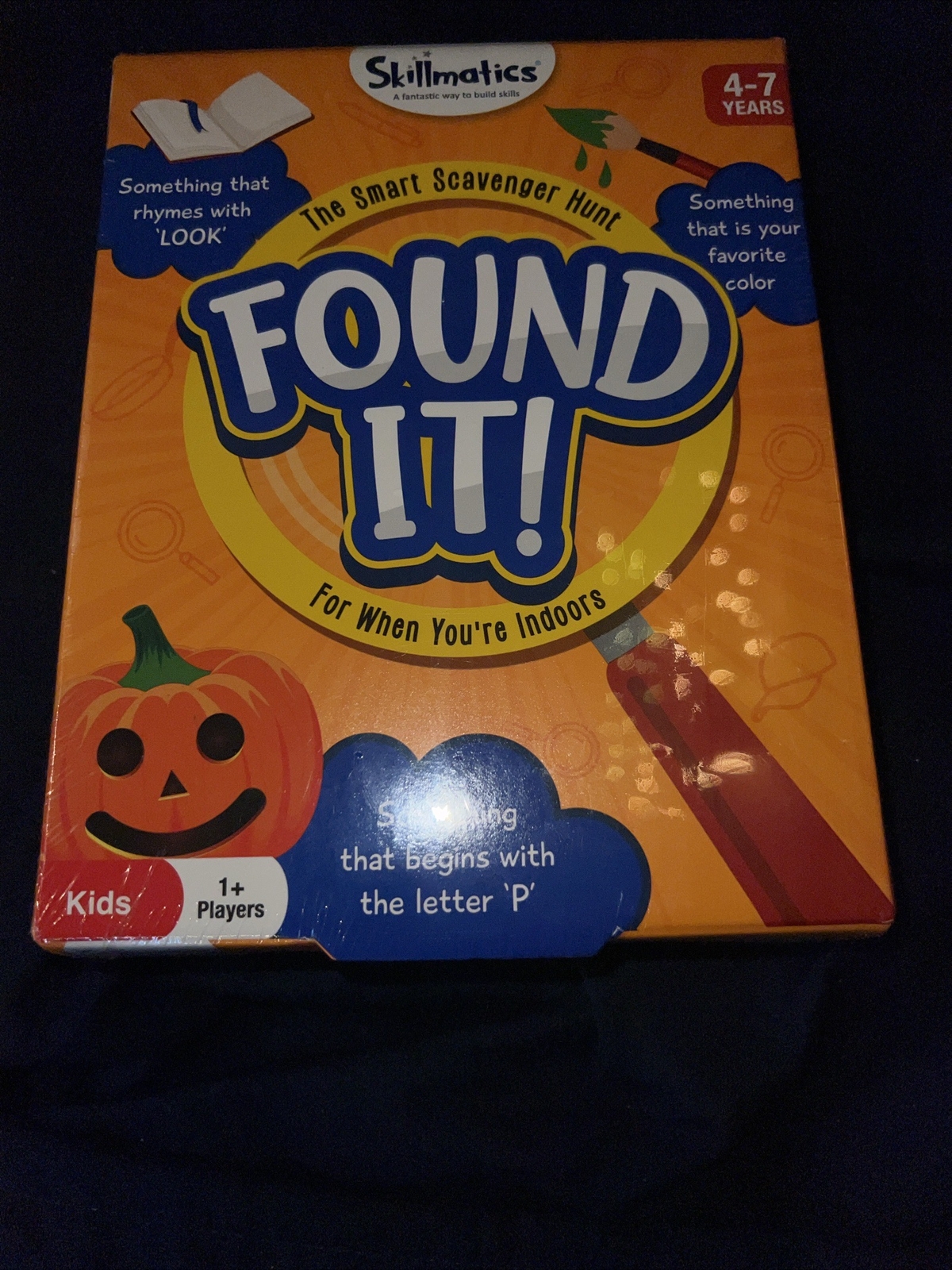 Skillmatics Card Game FOUND IT Indoor Scavenger Hunt Educational NIB.
