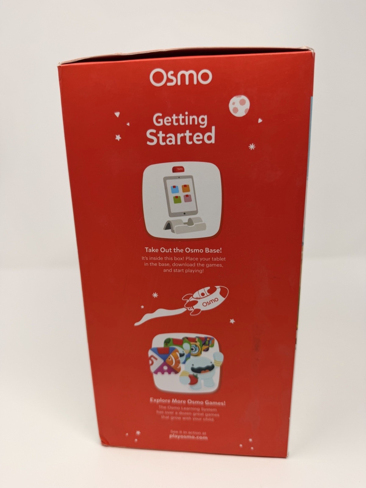 Osmo – Little Genius Sticks & Rings Starter Kit for iPad w/2 Games. Ages 3-5.