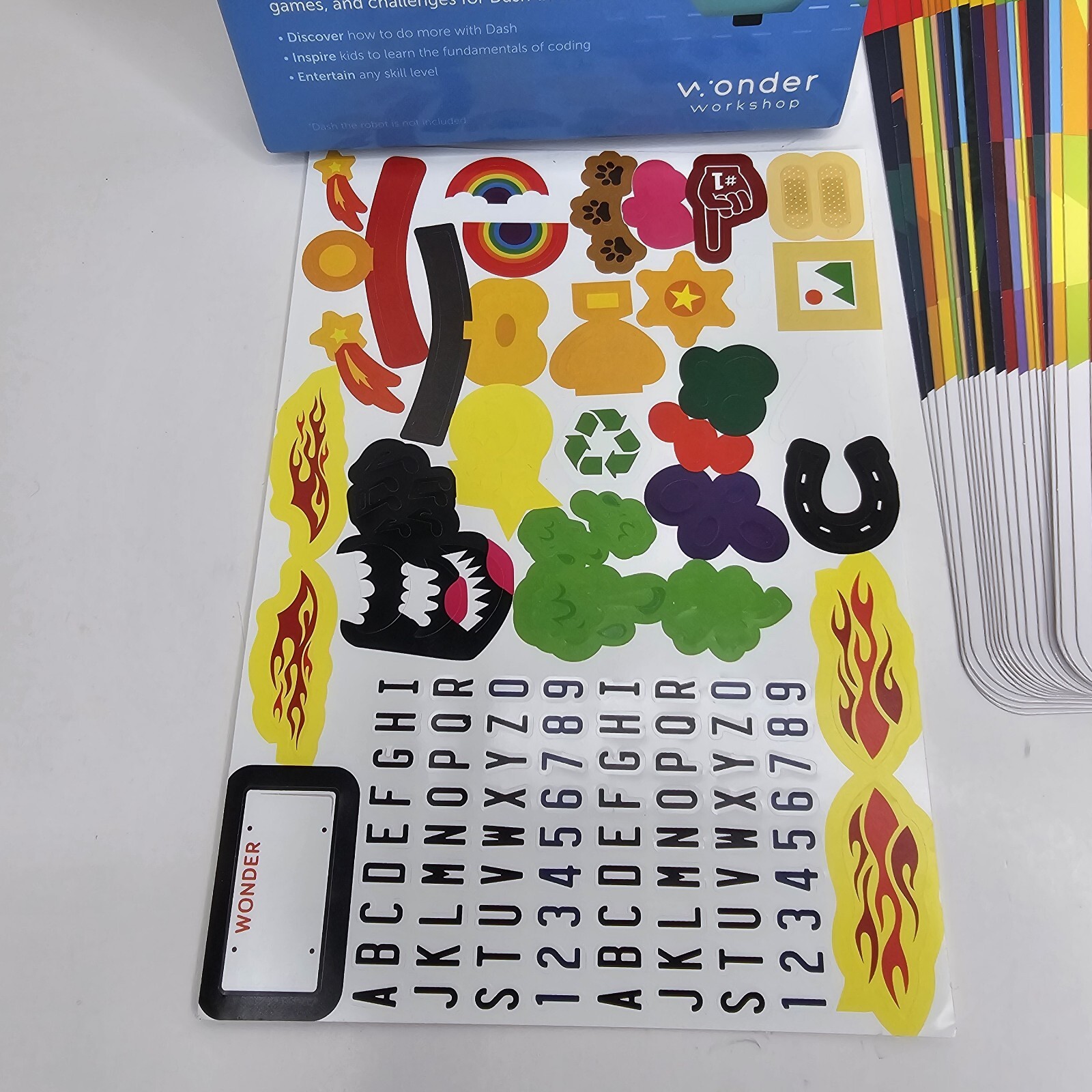 Wonder Workshop Dash Challenge Cards Set Robot Accessory