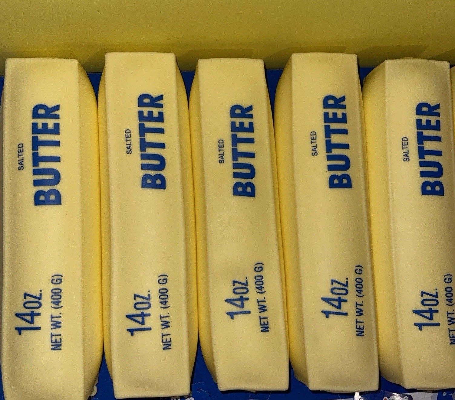Toy mendous Squishy Butter Salted Butter 14 oz 15.5 “
