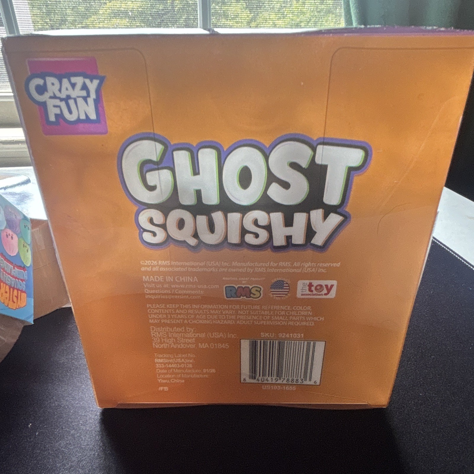 Crazy Fun Ghost Squishy Squeezable Toy (1boy/girl) & Mystery Squashy Dumplings