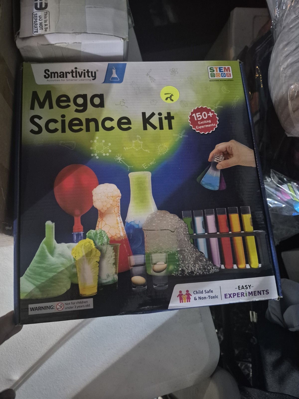 Smartivity Mega Science Kit STEM 150+ Experiments for Kids Ages 4-7 8-11 Years