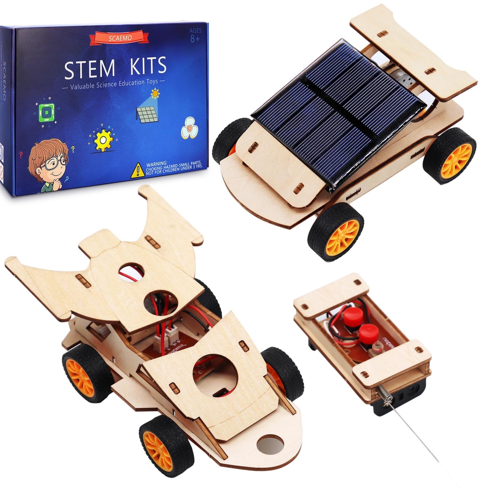 DIY RC Car Kit, Build Your Own Solar Car – Stem Projects for Kids Ages 8-12, …